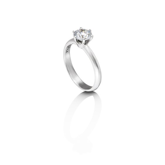 Anello Casciola Gioielli Donna FABRIZIO CASCIOLA in Oro bianco Diamante 0.33 Ct ARIA CT0.33 FVS - ARIA CT0.33 FVS